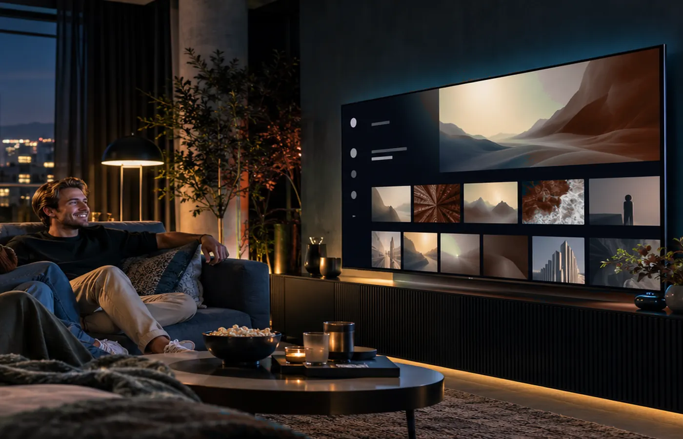 IPTVGrand on Samsung and LG Smart TV